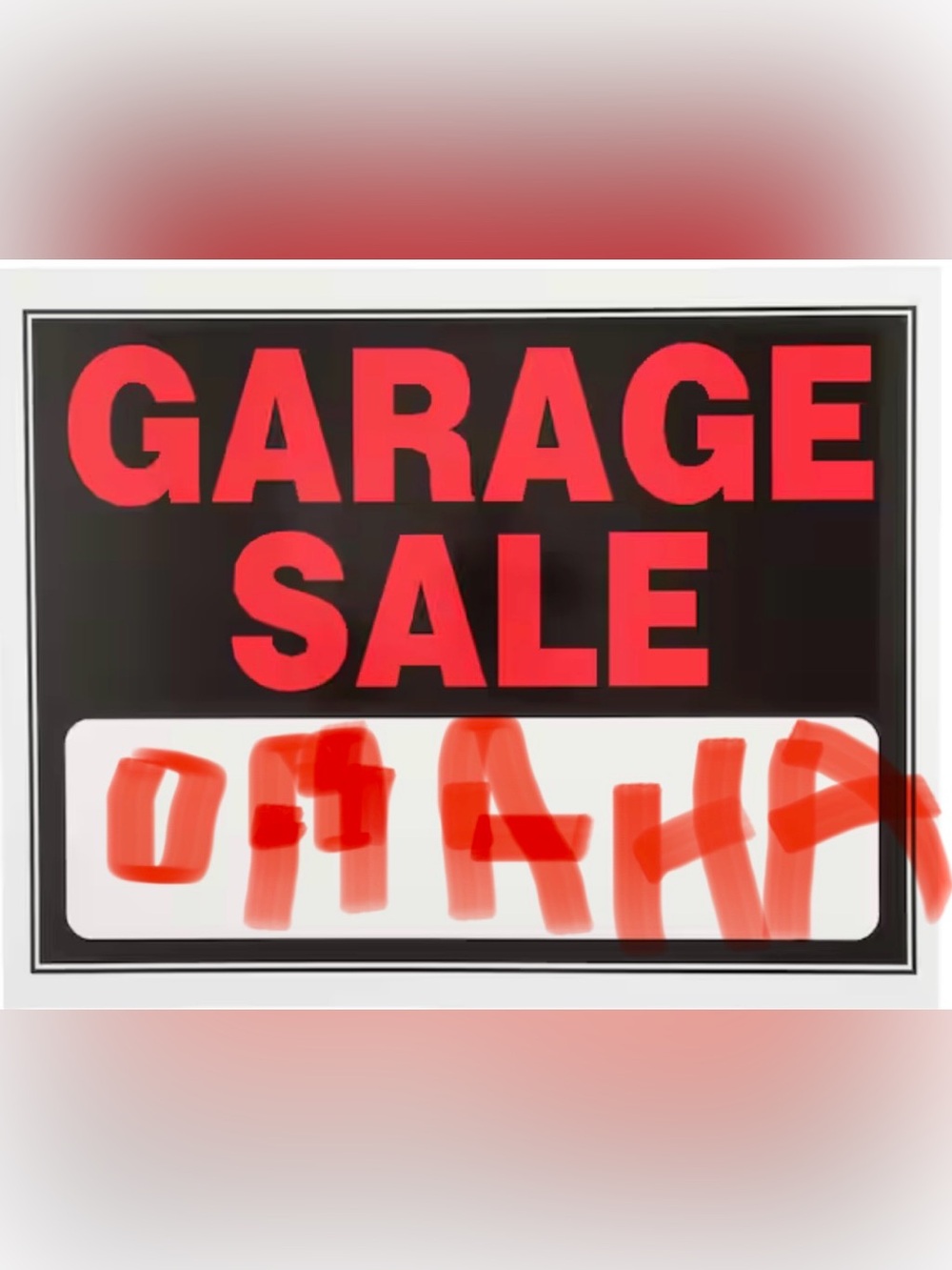 Garage Sale  6/5, & 6 Dickinson’s Landing, Omaha